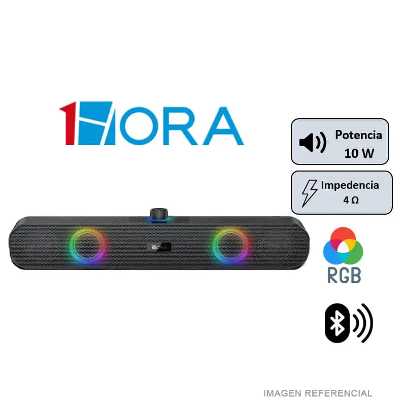 Bocina horizontal 1Hora RGB's photo #1
